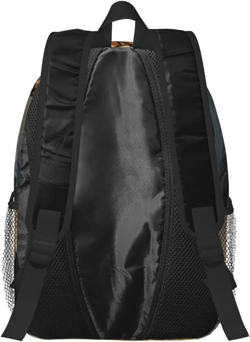 Laptop Backpack Lightweight Backpack for Men Women Daypack Christmas Tree and Deer Laptop Bag Casual Backpack for Travel
