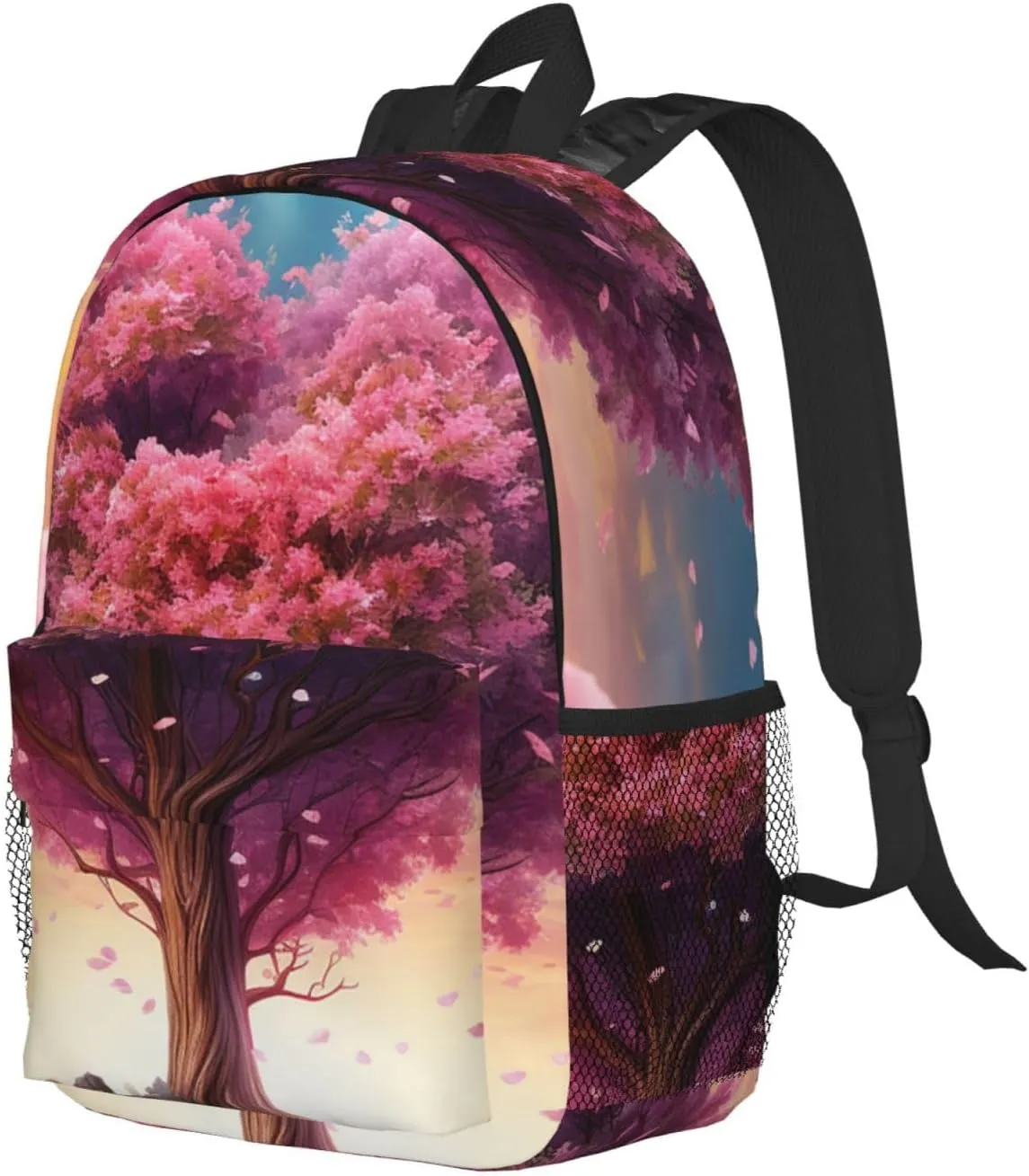 Laptop Backpack Lightweight Backpack for Men Women Daypack Colorful Heart Tree Laptop Bag Casual Backpack for Travel