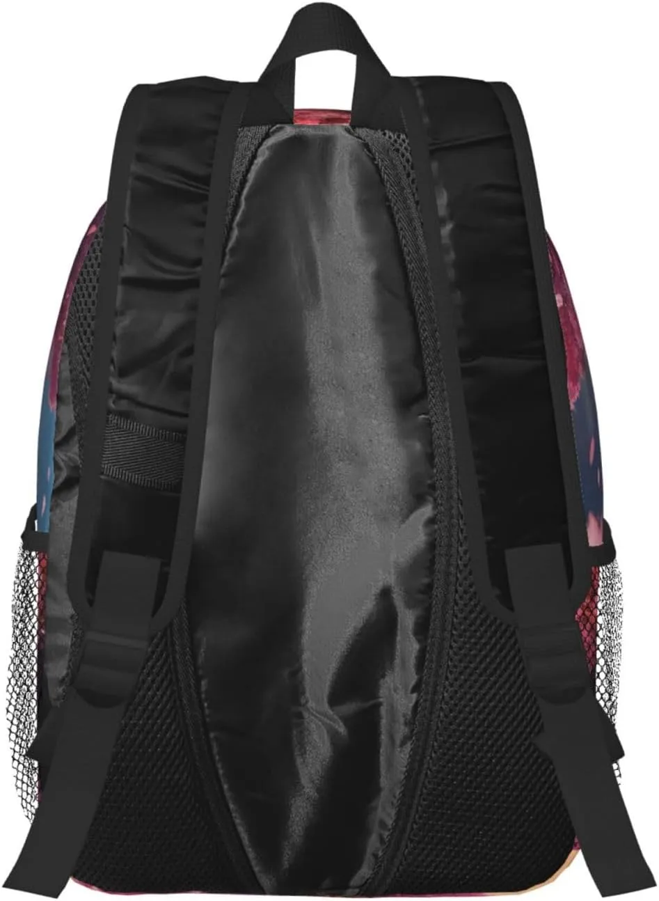 Laptop Backpack Lightweight Backpack for Men Women Daypack Colorful Heart Tree Laptop Bag Casual Backpack for Travel
