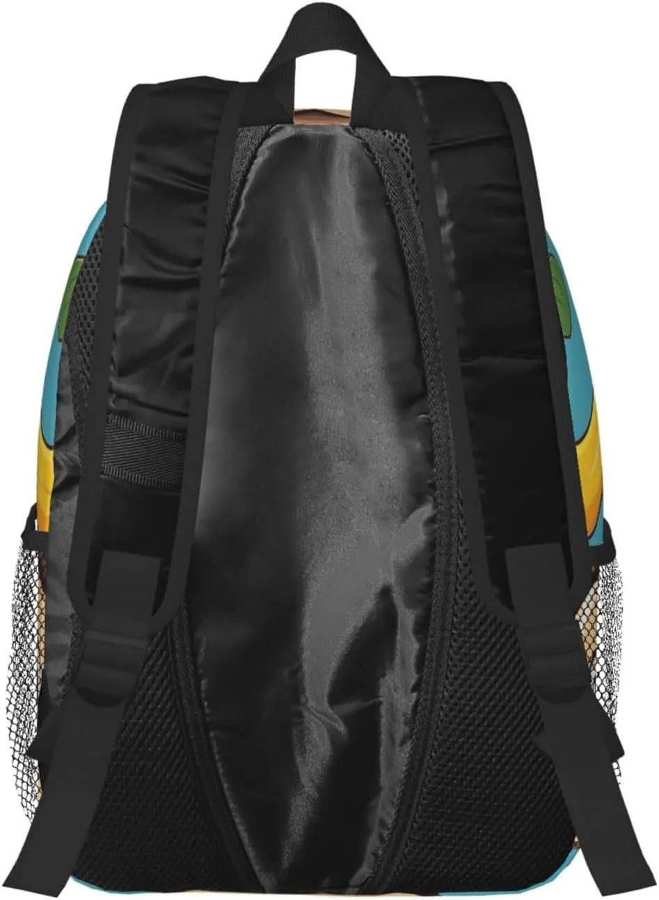 Laptop Backpack Lightweight Backpack for Men Women Daypack Monkey and banana pattern Laptop Bag Casual Backpack for Travel