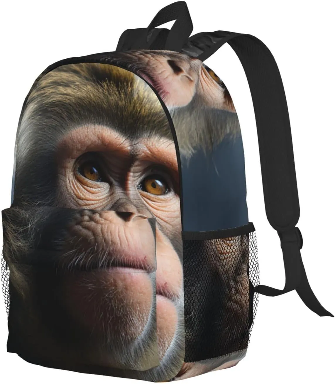 Laptop Backpack Lightweight Backpack for Men Women Daypack Monkey Laptop Bag Casual Backpack for Travel