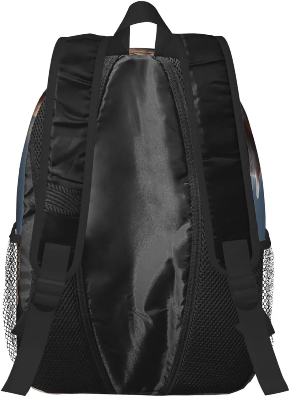 Laptop Backpack Lightweight Backpack for Men Women Daypack Monkey Laptop Bag Casual Backpack for Travel