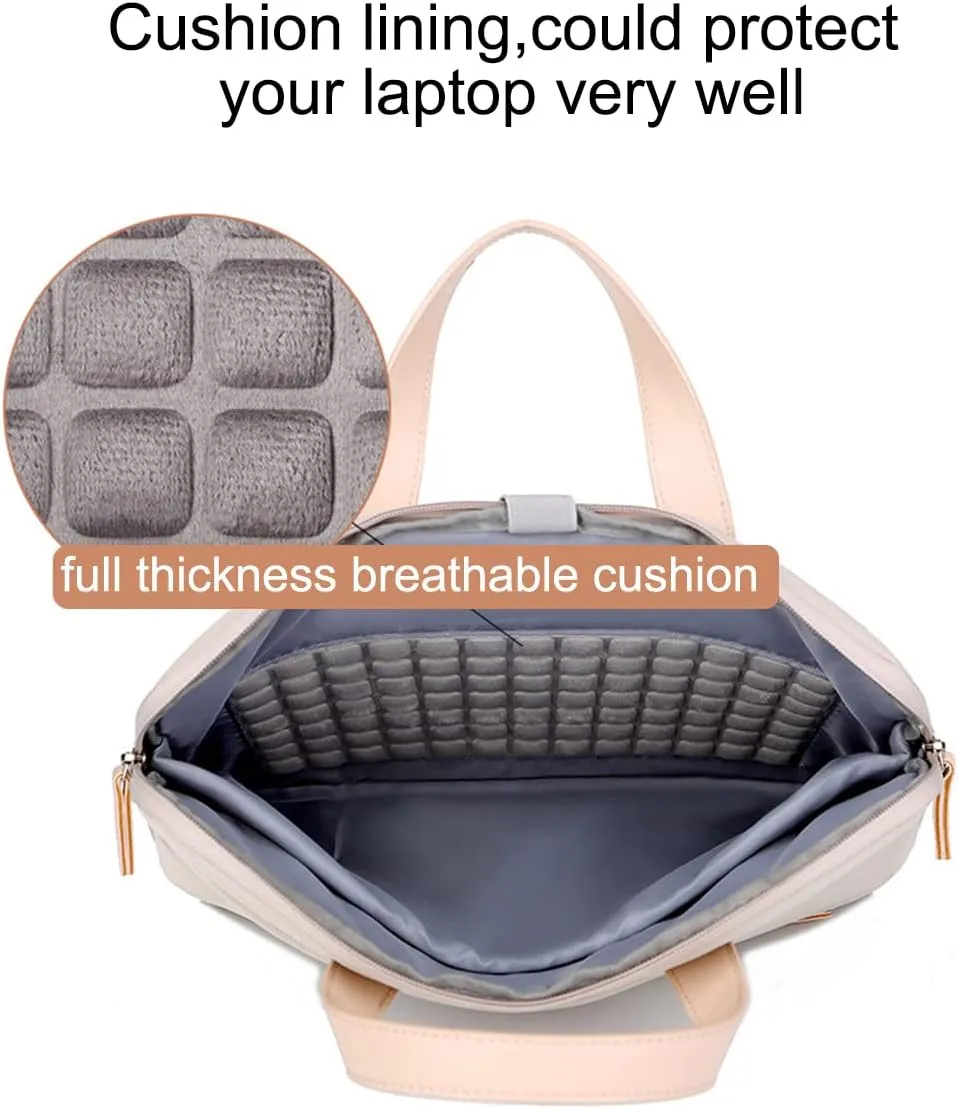 Laptop Briefcases Slim Computer Bag for Men Women Laptop Briefcase for Business Office Travel