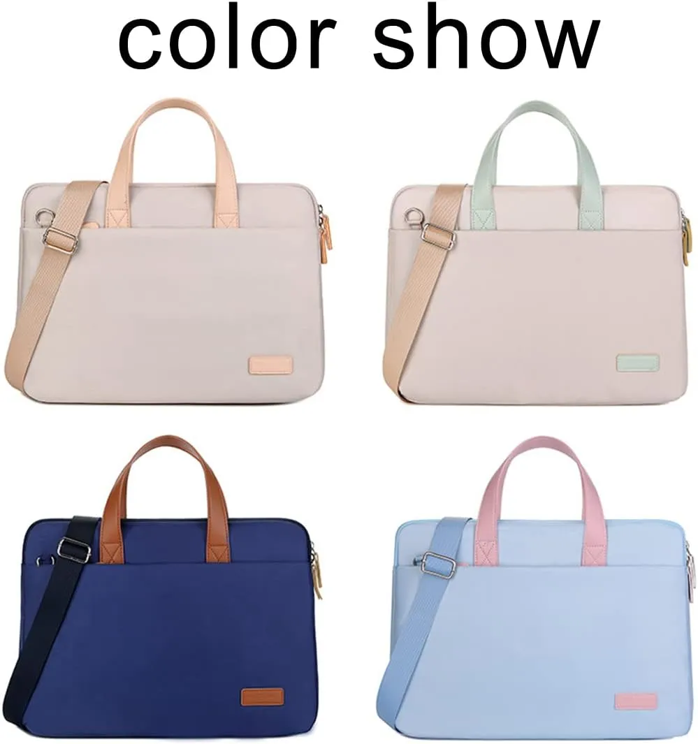 Laptop Briefcases Slim Computer Bag for Men Women Laptop Briefcase for Business Office Travel