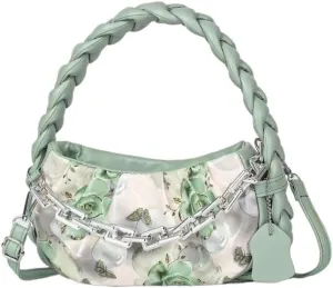 Large Capacity Cross-Body Bags Leisure Patchwork Shoulder Bag with Pocket Women Stylish Print Tote Bag Lady