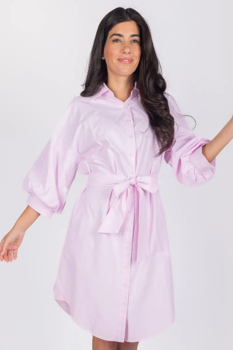 LEIA DRESS (LIGHT PINK)