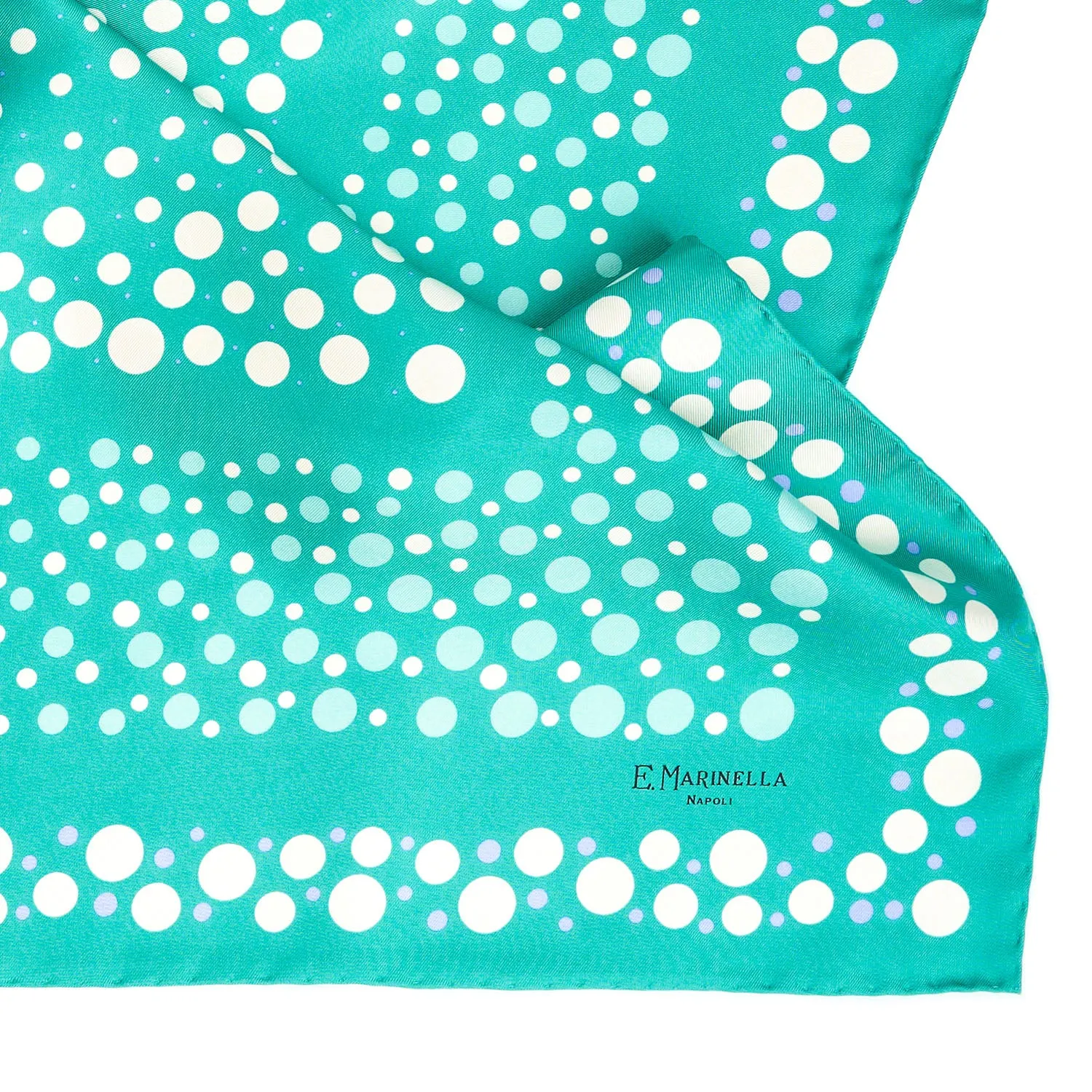 LIGHT GREEN SILK SCARF 65