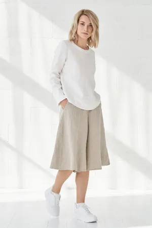 Linen skirt-shorts Parker