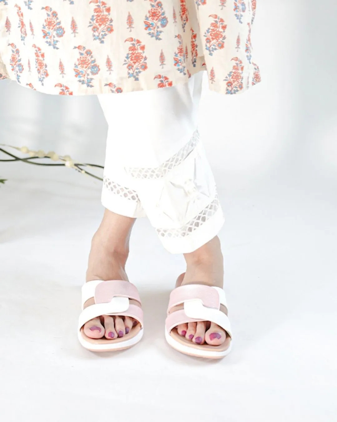 Lisa Chunky Platforms - Rose Gold