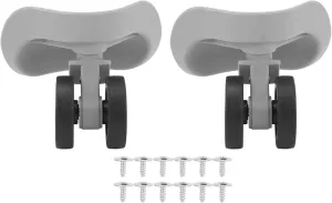 Luggage Suitcase Wheels 1 Pair Luggage Universal Wheel Professional Quiet Wear Suitcase Wheels Replacement for Luggage Suitcase Universal Wheel Replacement
