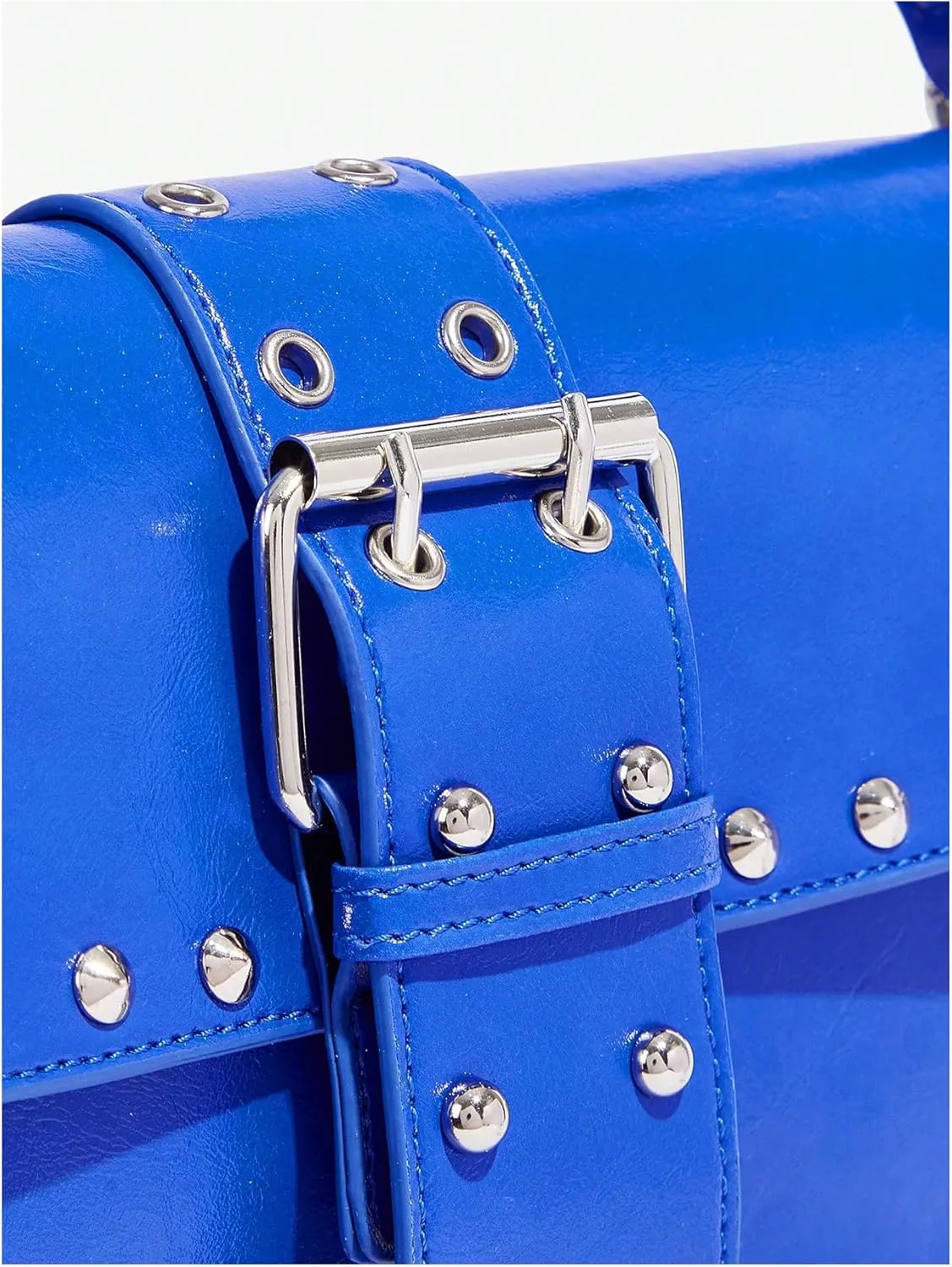 MakeMeChic Women's Shoulder Bags Y2K PU Leather Clutch Small Purse Hobo Bags