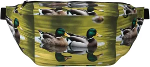 Mallard Ducks Stylish Crossbody Waist Pack - Versatile And Compact Travel Pouch For Hands-Free Storage