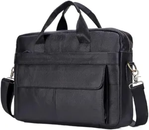 Men's Leather Handbags, Men's Handbags, Office Laptop Briefcases Men's Computer Shoulder Bag