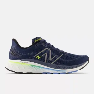 Mens New Balance Fresh Foam x 860v13 - M860N13- NB Navy w/Dark Silver and Cosmic Pineapple