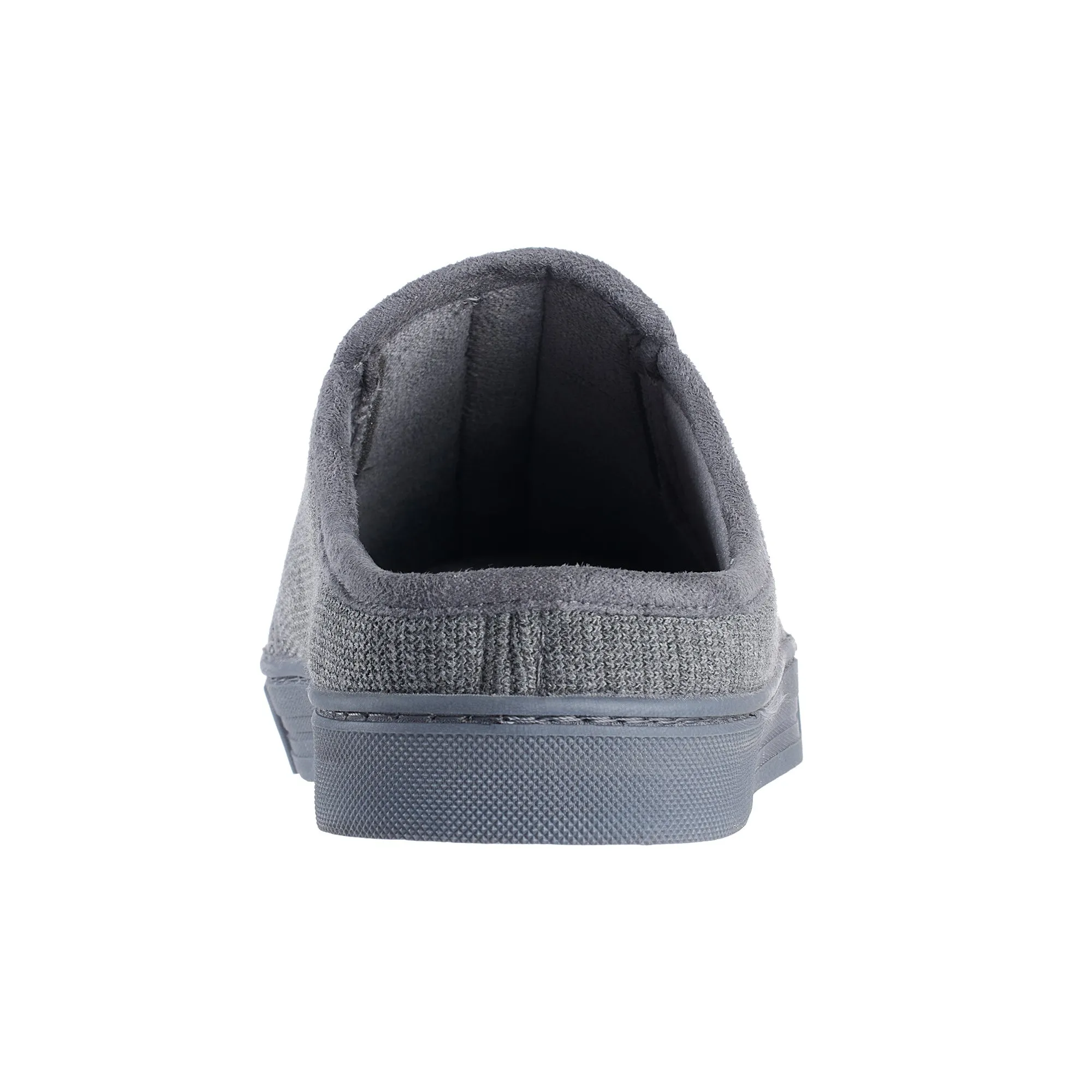 Men's Textured Knit Kai Clog Slippers with Gel-Infused Memory Foam