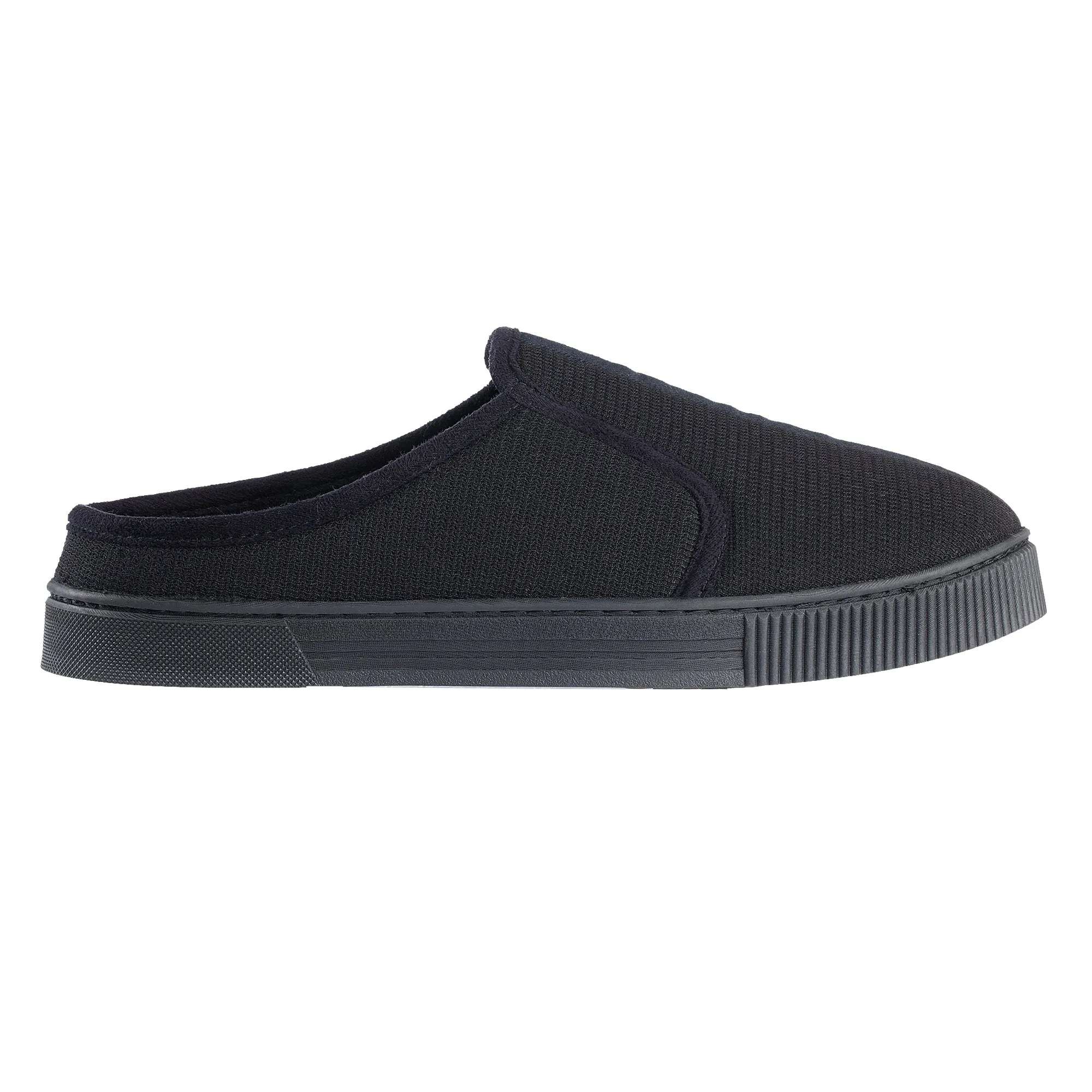 Men's Textured Knit Kai Clog Slippers with Gel-Infused Memory Foam