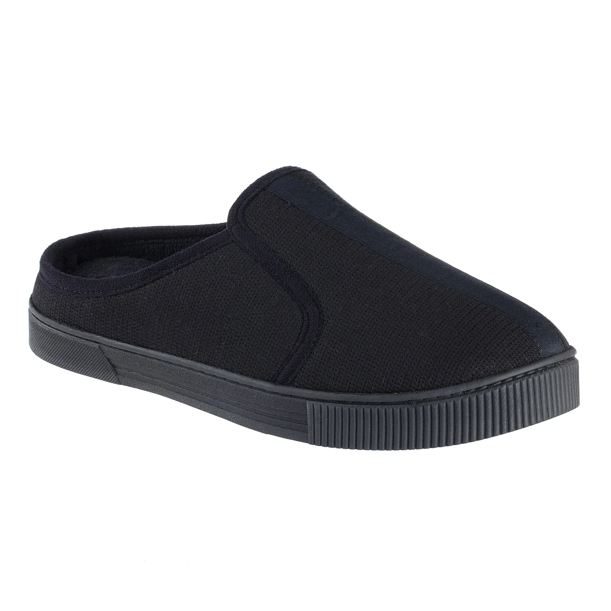 Men's Textured Knit Kai Clog Slippers with Gel-Infused Memory Foam