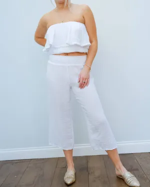 MSTARS Salma pant in white