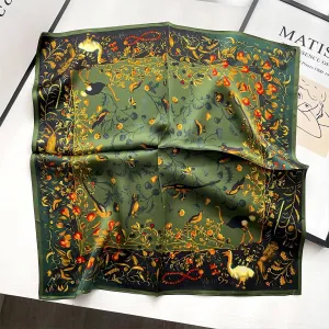 Mulberry Silk Scarf, 21"x21"