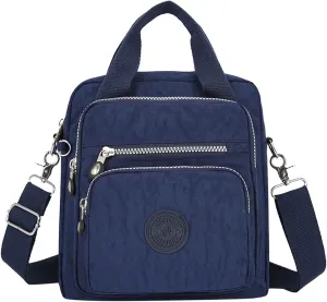 Multifunctional Casual Crossbody Bag Women Casual Crossbody Bag Adjustable Shoulder Strap Canvas (BU1, One Size)