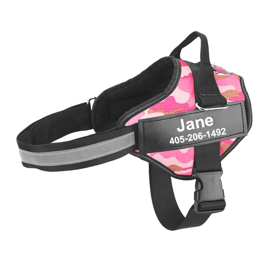 No Pull Personalised Harness