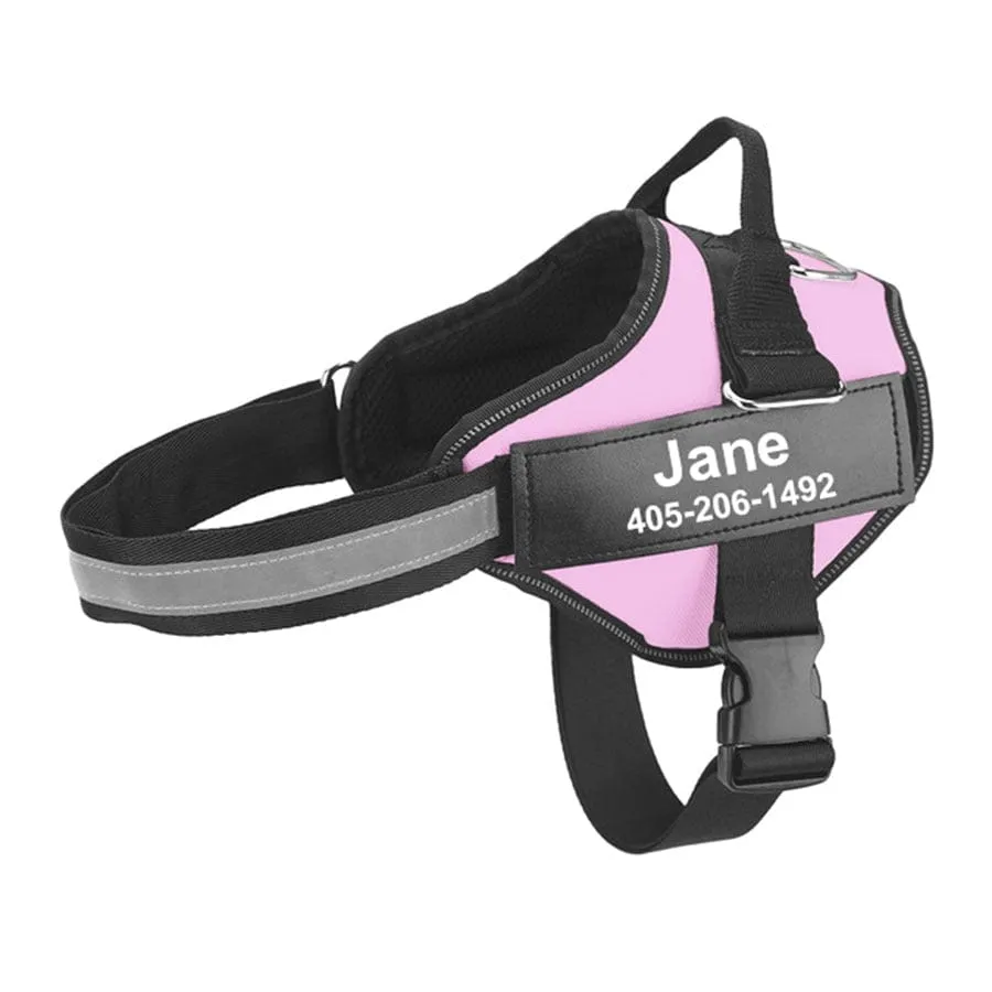 No Pull Personalised Harness