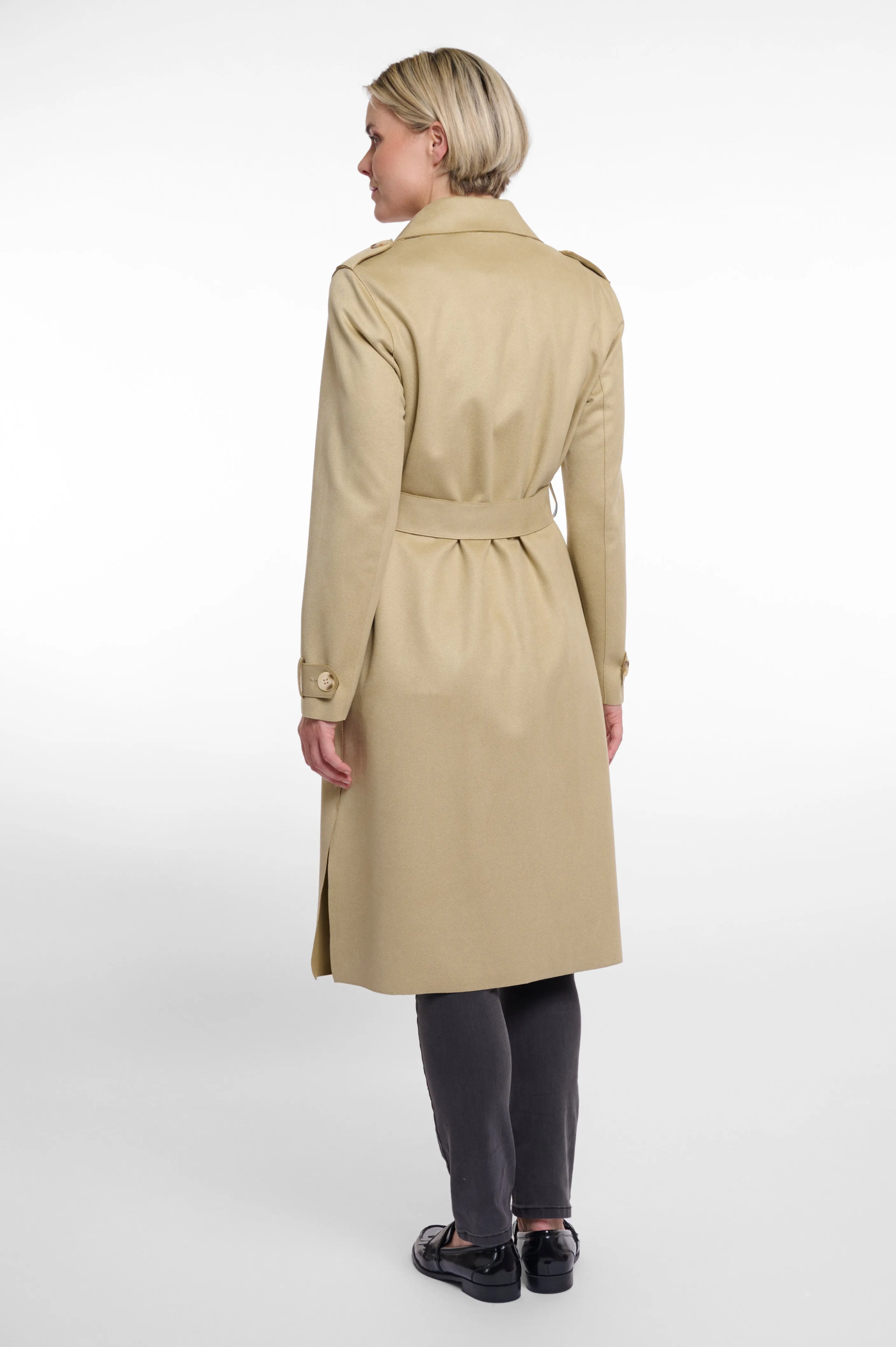Nula Trench Coat - Camel