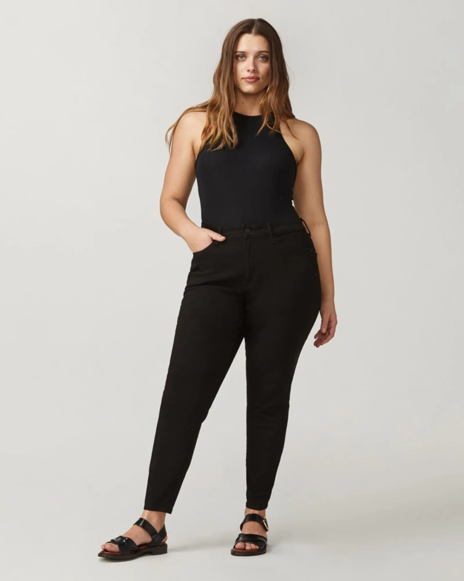 Orchard Skinny Jean | JET BLACK