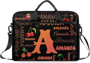 Personalized Laptop Bag Case Baseball Custom Computer Briefcases for Women Men Waterproof