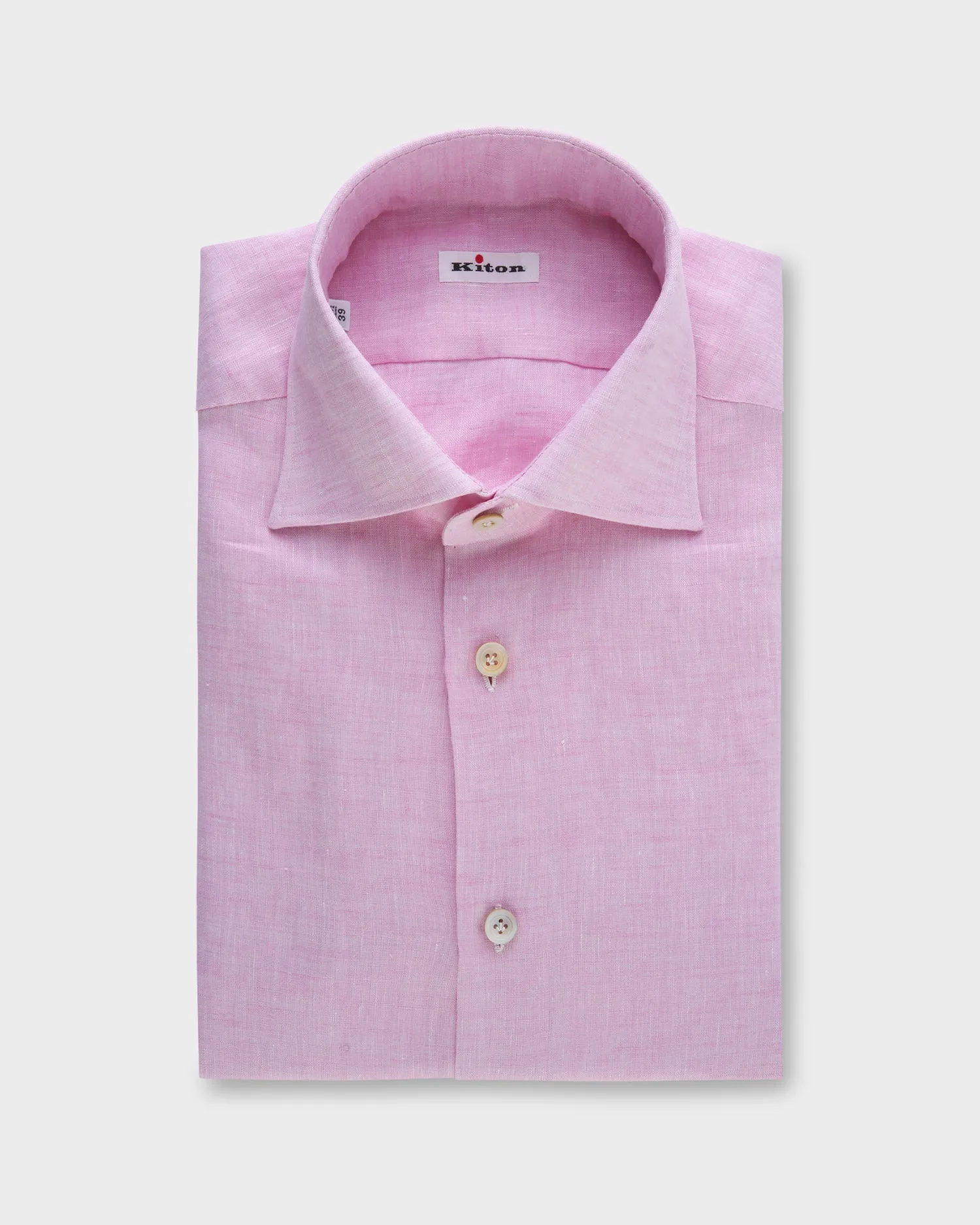Pink Linen Shirt