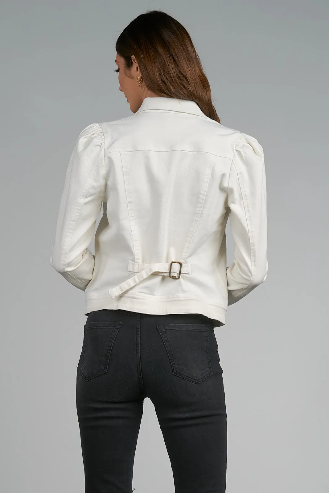 Piper Puff Sleeve Denim Jacket