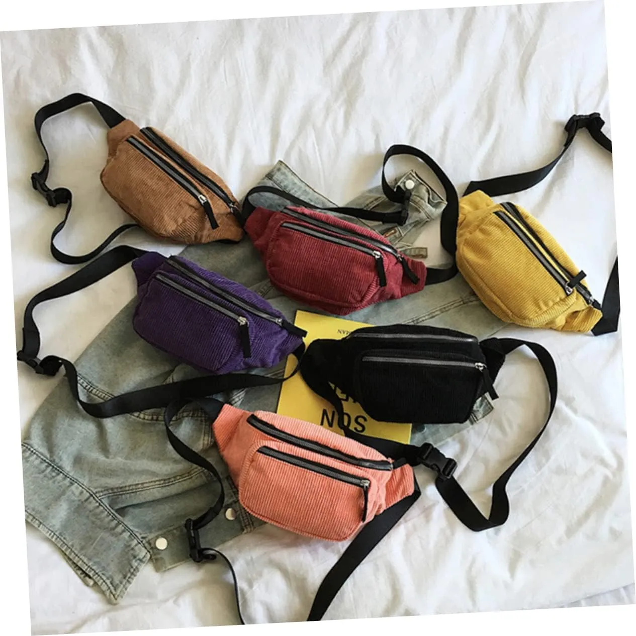 Pouch Fashion Waist Pack for Women -cross Bag Hands-free Chest Pack for Travel Activities