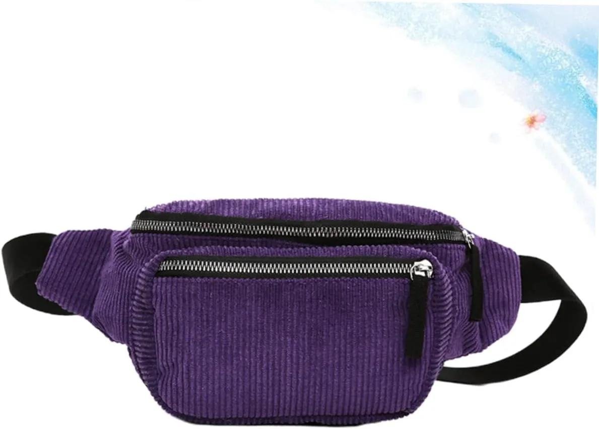 Pouch Fashion Waist Pack for Women -cross Bag Hands-free Chest Pack for Travel Activities