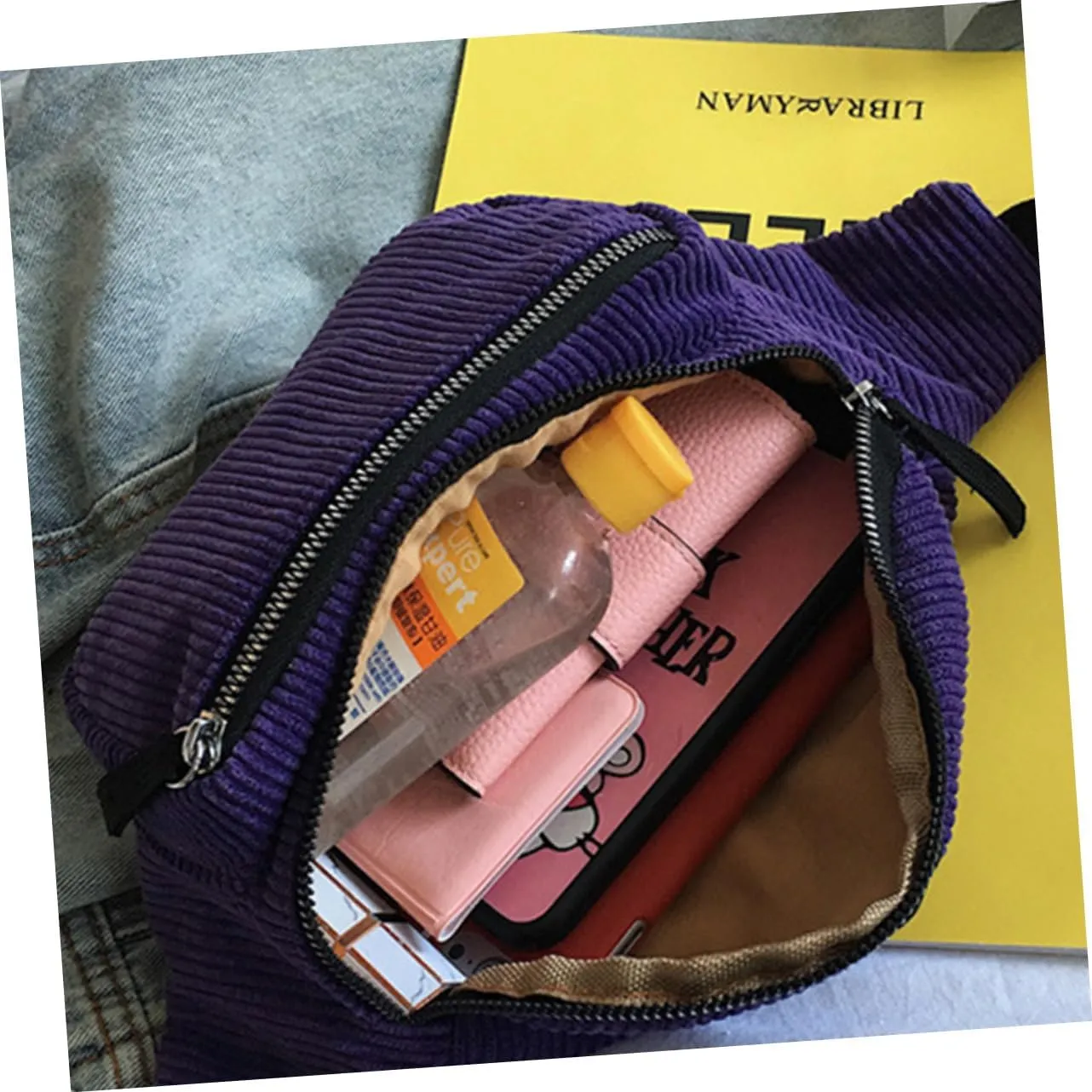 Pouch Fashion Waist Pack for Women -cross Bag Hands-free Chest Pack for Travel Activities