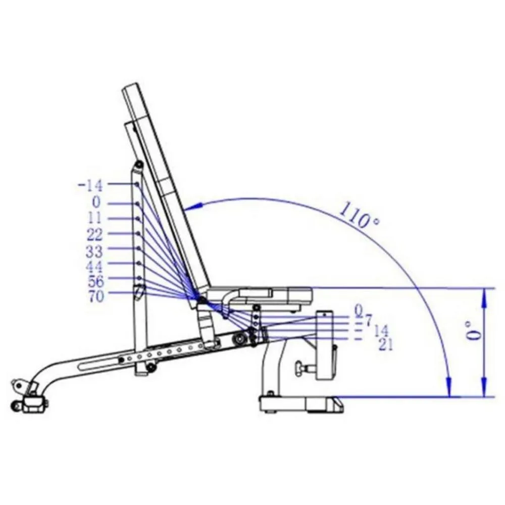 Powertec FID Utility Bench
