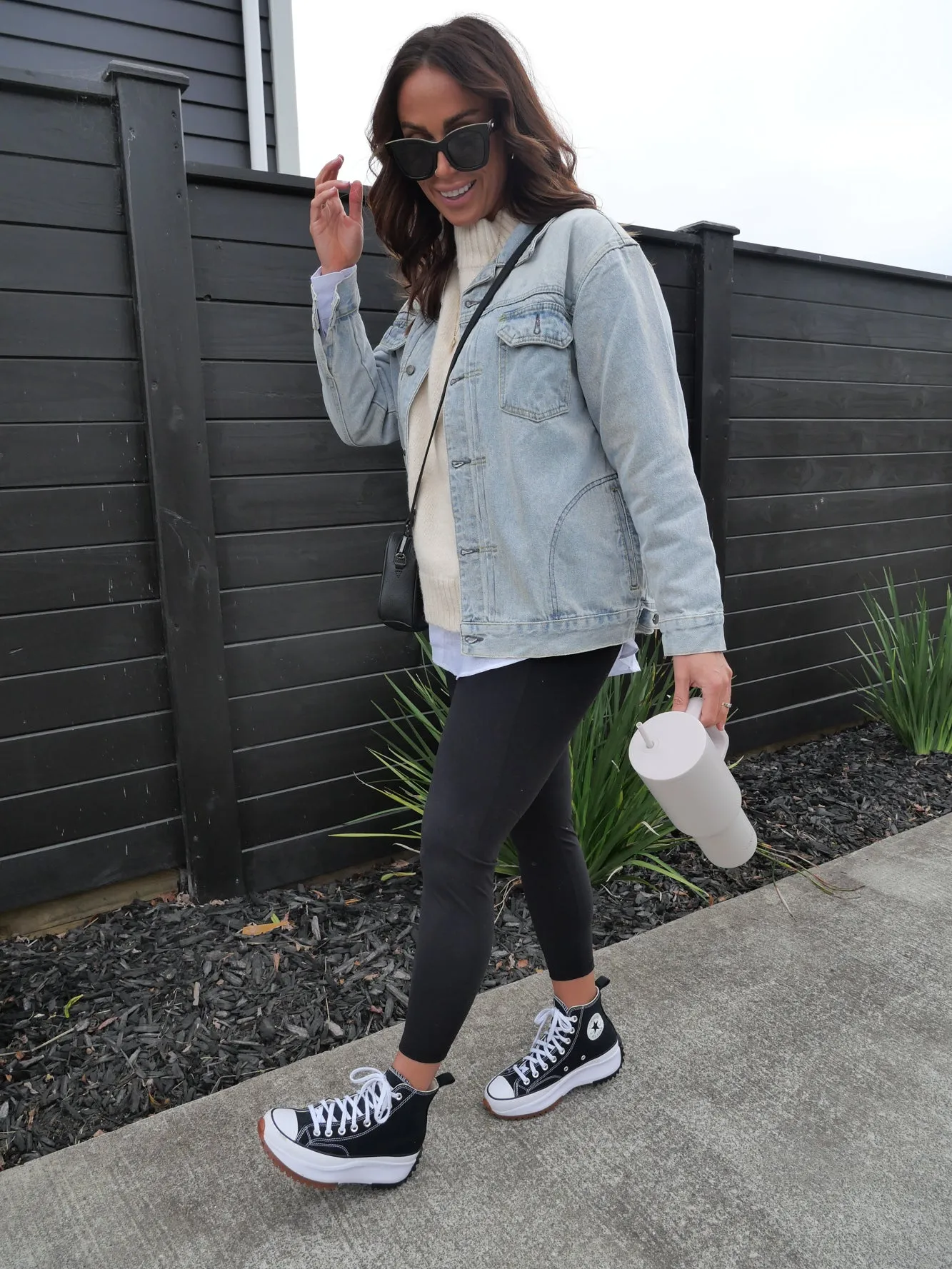 PQ Collection Denim Basic Jacket Light Wash
