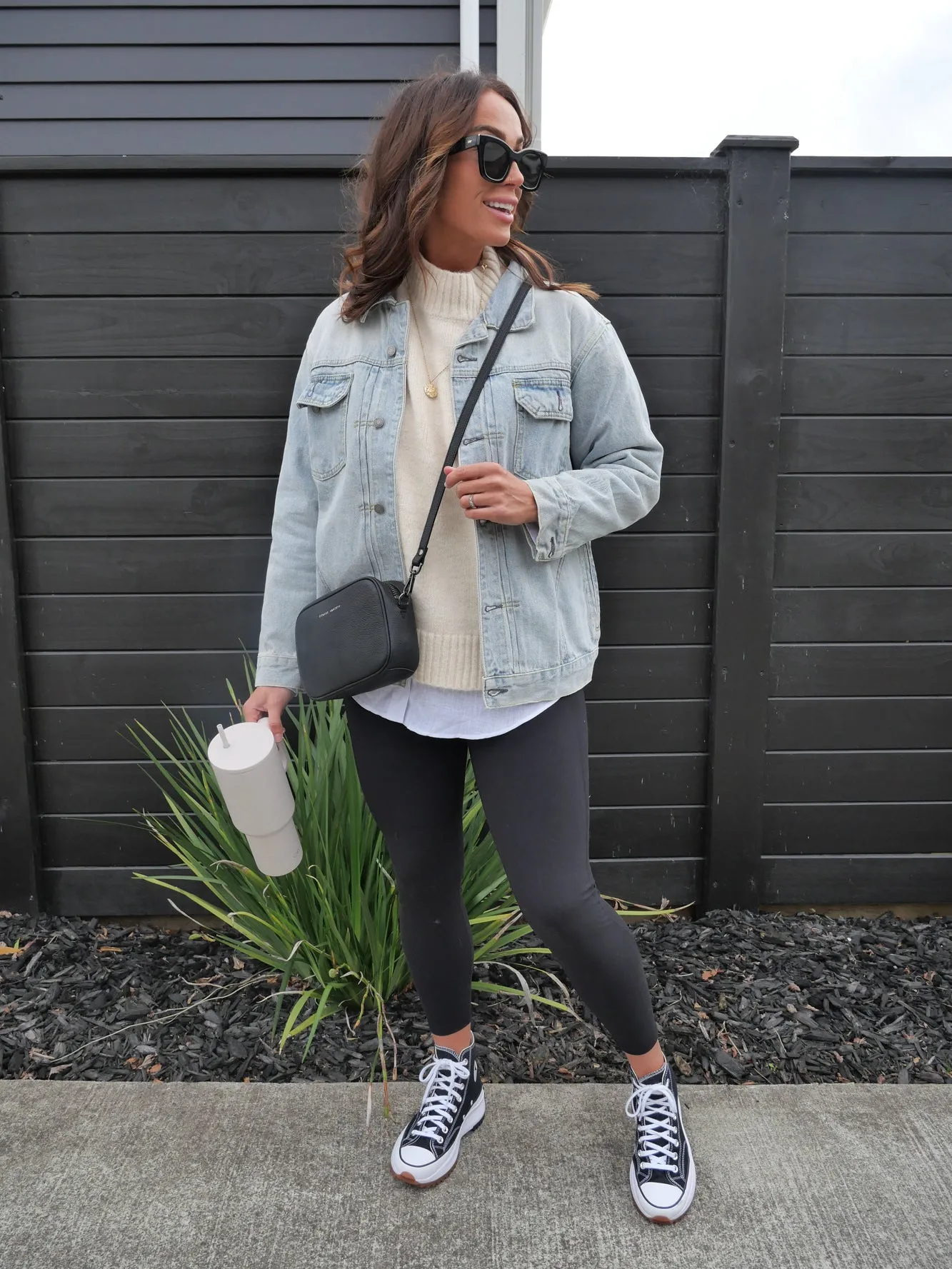 PQ Collection Denim Basic Jacket Light Wash