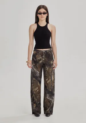 *PREORDER* WOMENS CARPENTER PANT, CAMO