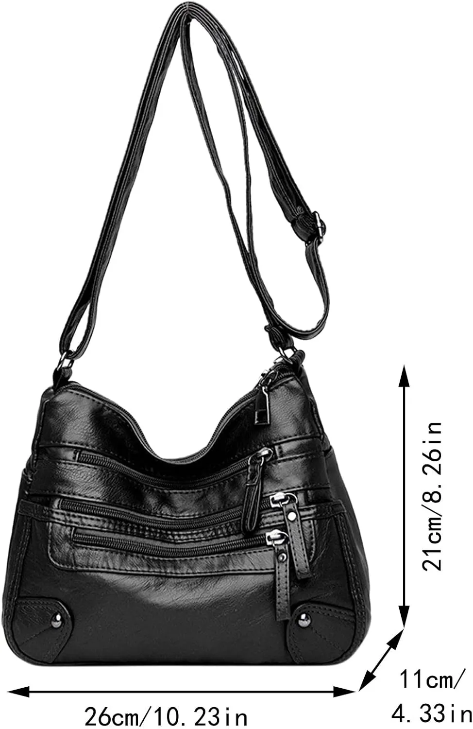 Puffer Tote Bag Outdoor Sling Bag Body Bag Zipper Trendy Crossbody Purse Chest Bag With Adjustable Guitar Strap