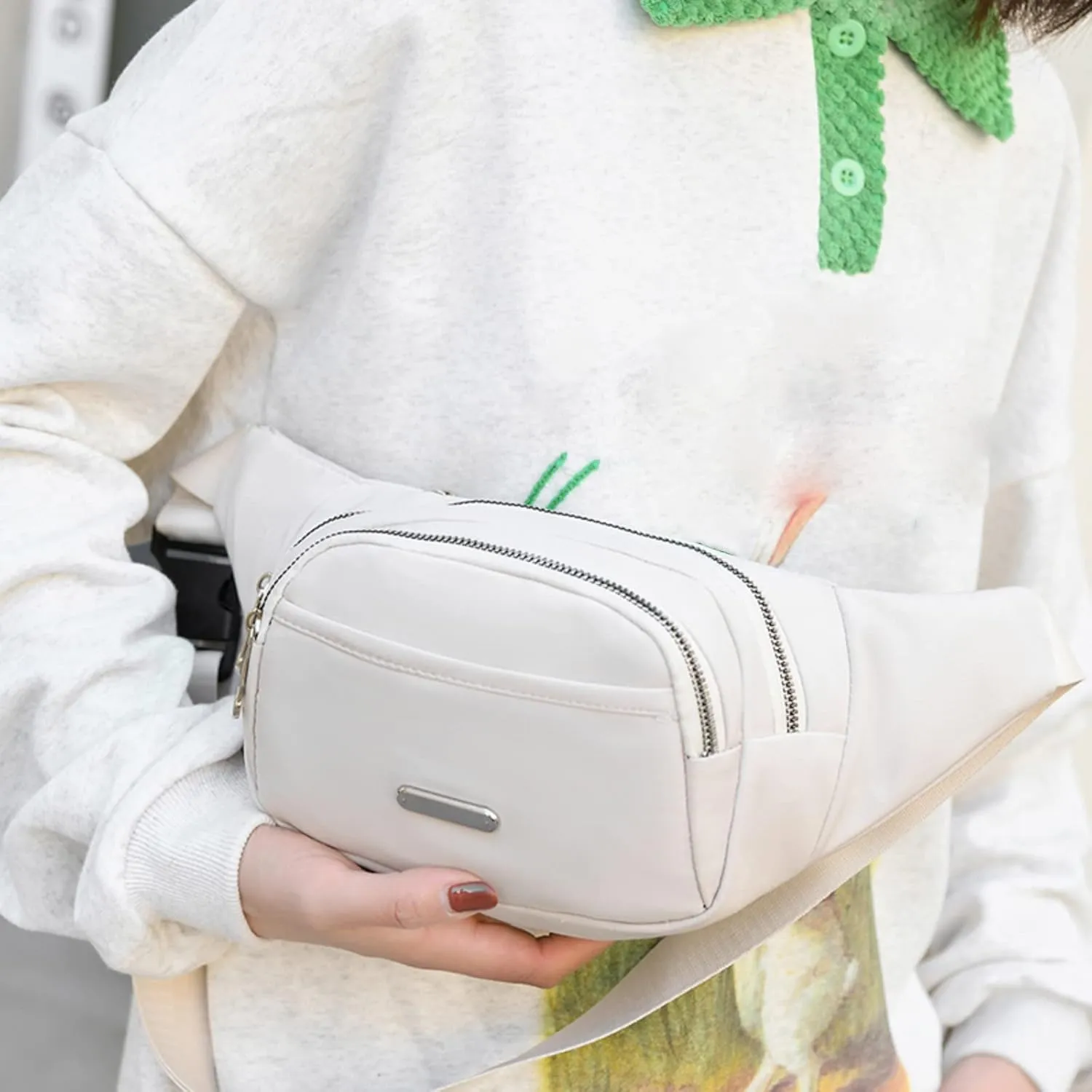 Purses for Women Waist Bags Popular Women Chest Bags Cloth One Shoulder Messenger Bag Business Mobile Phone Bag