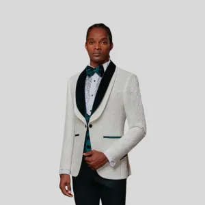 Quesste 5113 White/Green Blazer