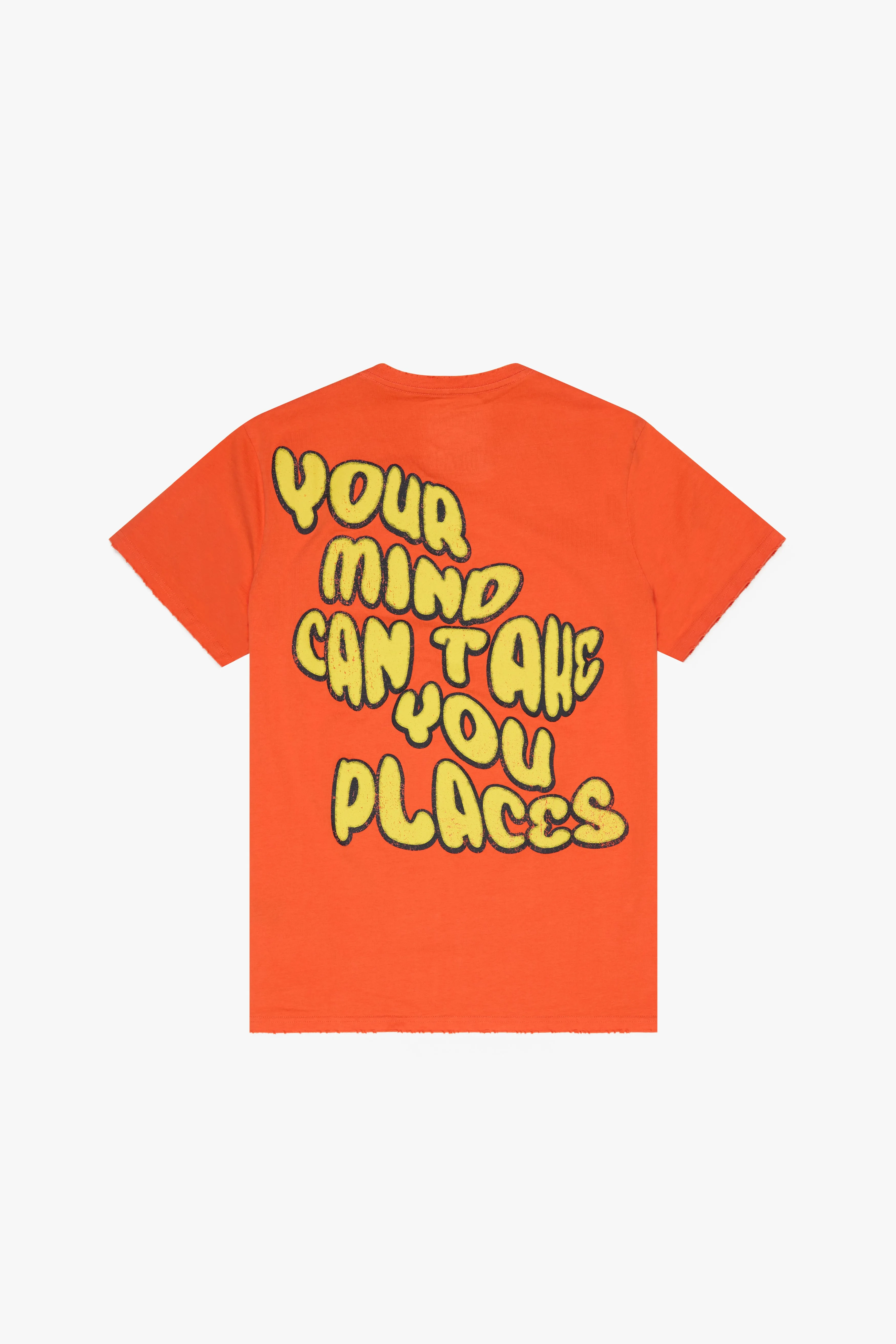 "GROWING PLACES" VINTAGE FLAME ORANGE
