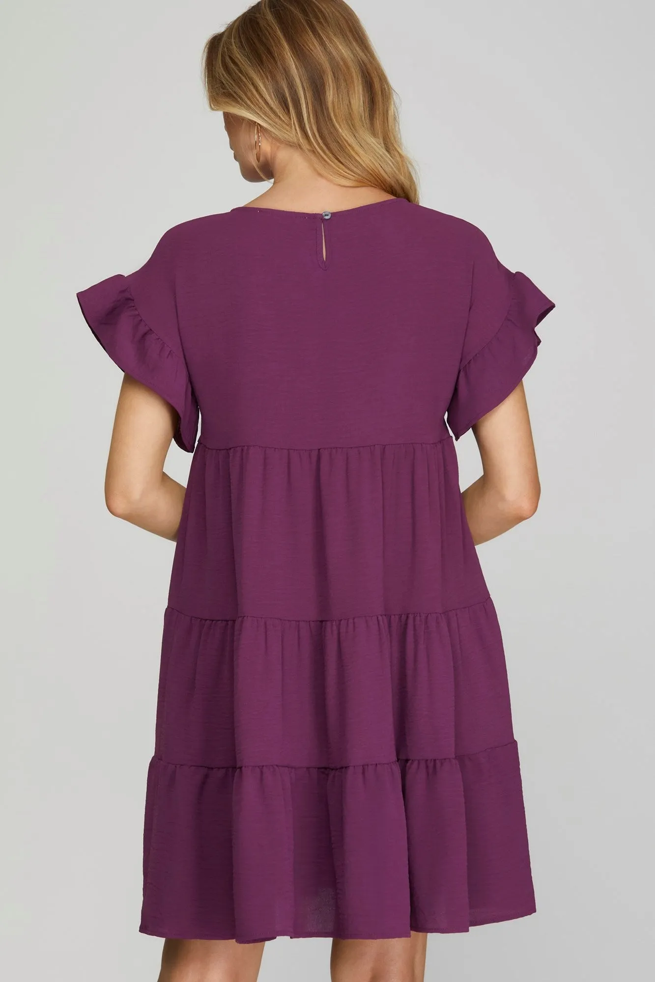 Ready for Anything Tiered Dress - Available in Misses and Plus Sizes