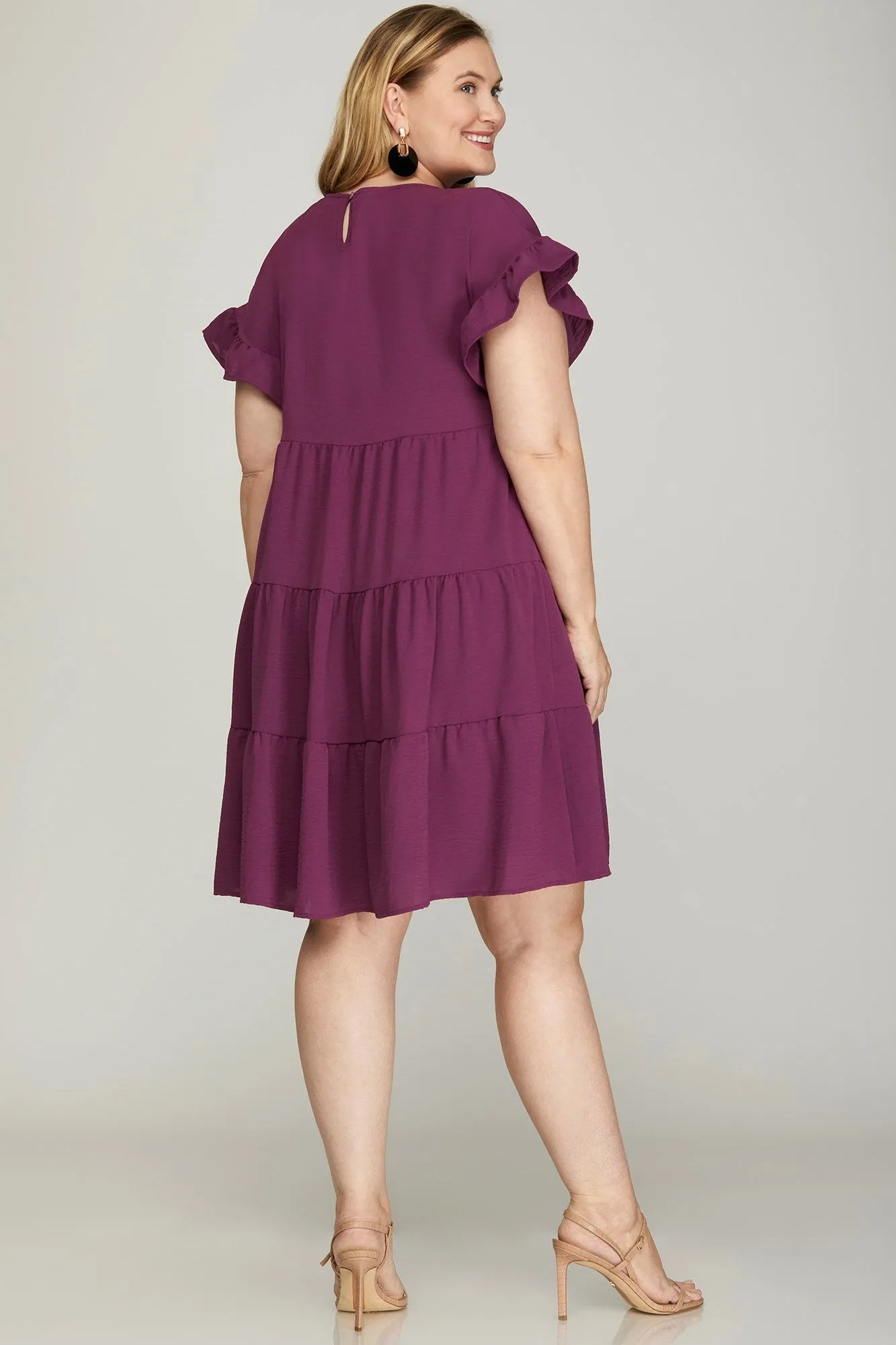 Ready for Anything Tiered Dress - Available in Misses and Plus Sizes