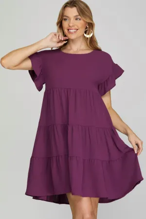 Ready for Anything Tiered Dress - Available in Misses and Plus Sizes