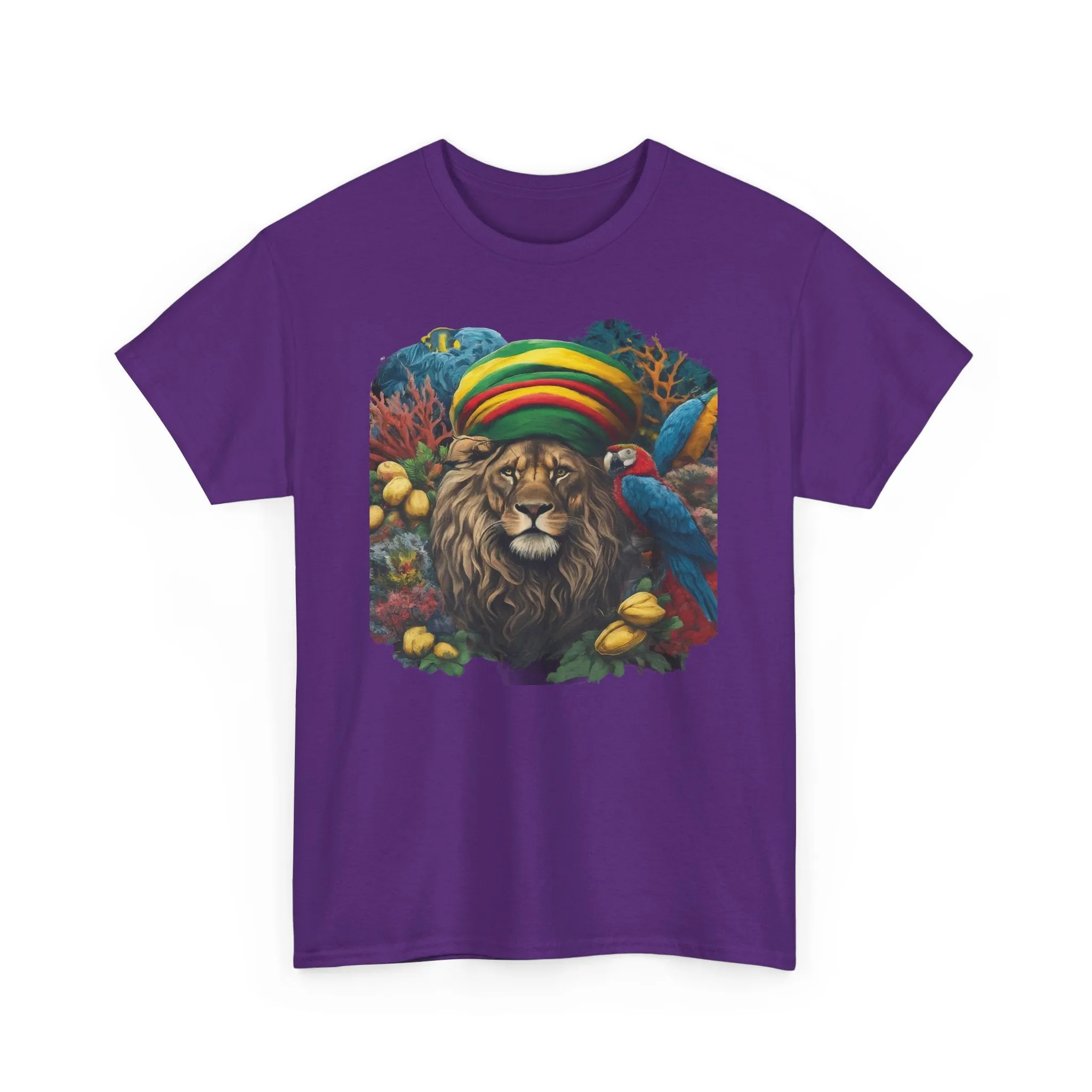 Roar with Pride: Jamaican Lion Tees for Canadians