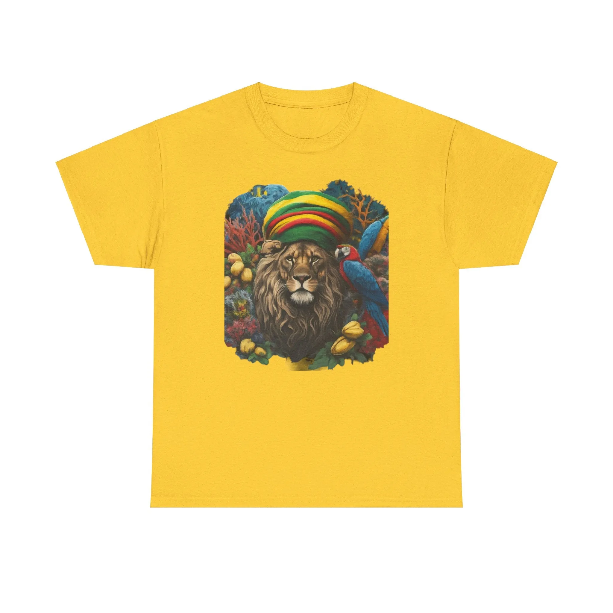 Roar with Pride: Jamaican Lion Tees for Canadians