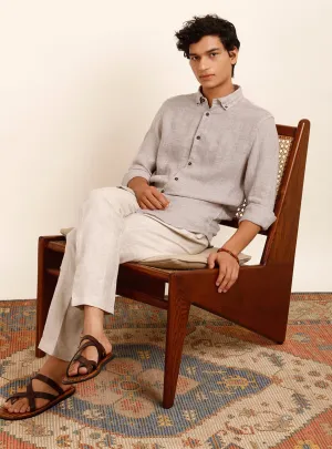 Rustic Charm Linen Shirt