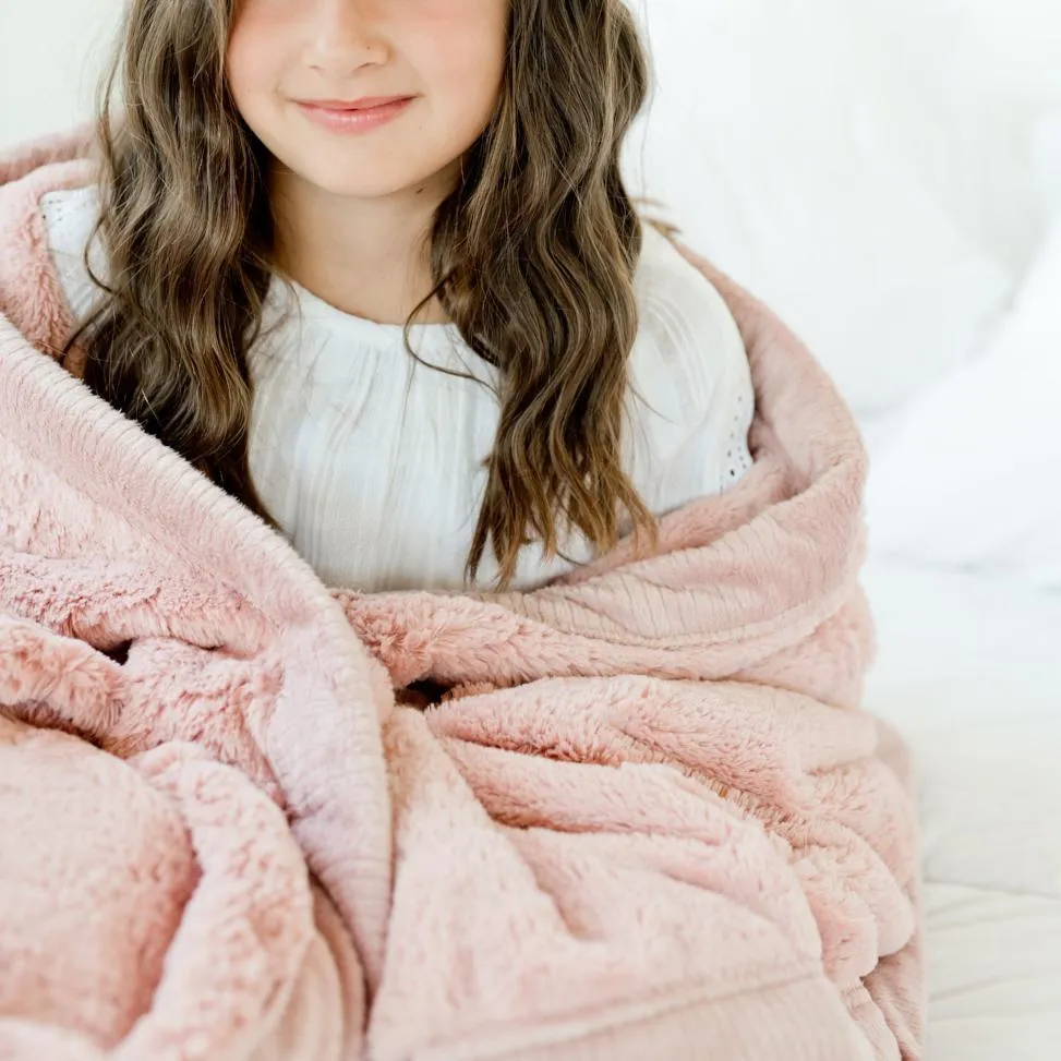 Saranoni Lush Toddler Blanket | Ballet Slipper