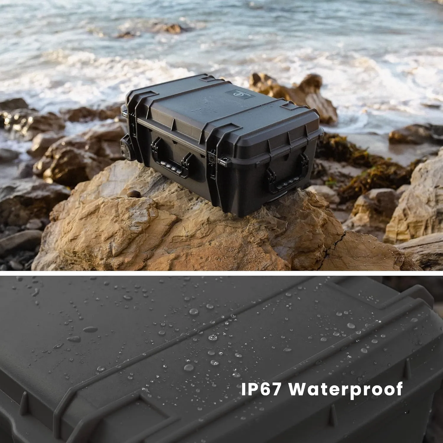 Seahorse 920 Professional Camera Protective Hard Case with Accuform Foam - TSA Approved/Mil Spec / IP67 Waterproof/USA Made for Professional Photographers Camera Enthusiasts